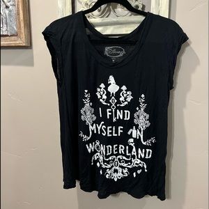 Disney, Alice in Wonderland shirt, from Hot Topic